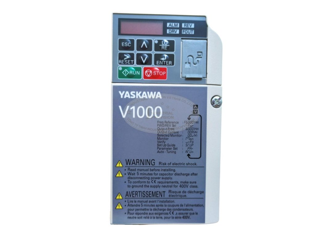 Biến tần Yaskawa V1000 0.4/0.75kW 220V, CIMR-VTBA0003BAA 13 Biến tần Yaskawa V1000 - 0.4kW 1 Pha 220V CIMR-VTBA0003BAA
