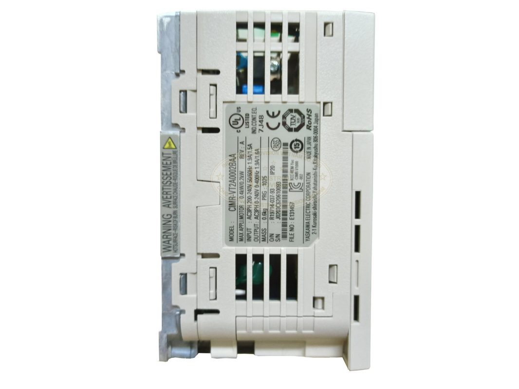Biến tần Yaskawa V1000 0.2/0.4kW 220V, CIMR-VT2A0002BAA 23 Biến tần Yaskawa V1000 - 0.2kW - 3 Pha 220V, CIMR-VT2A0002BAA