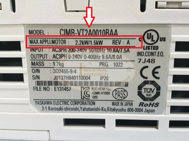 Tải nhẹ tải nặng biến tần