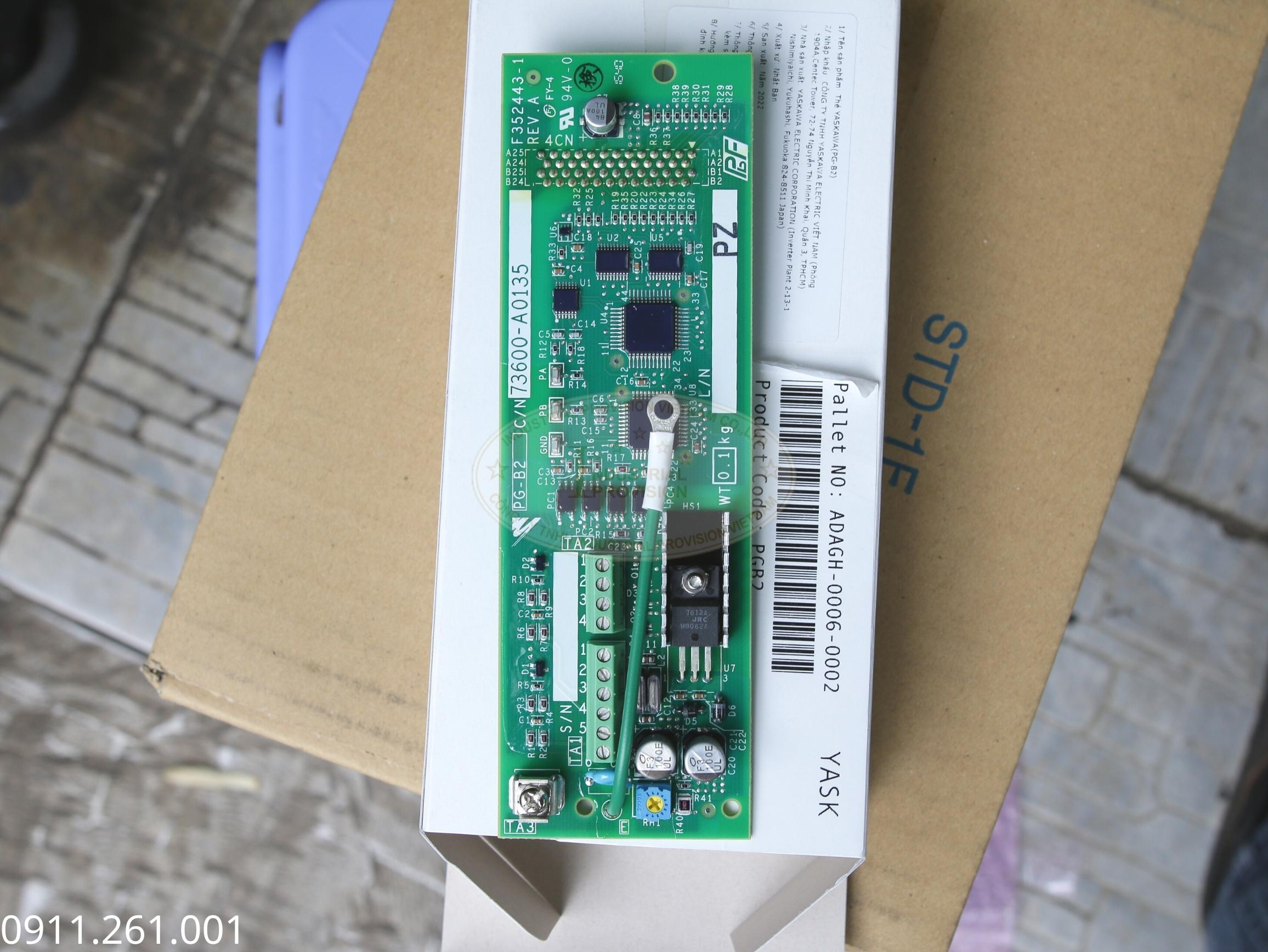 Card PG-B2 Yaskawa cho Encoder xung A B 12 PG-B2