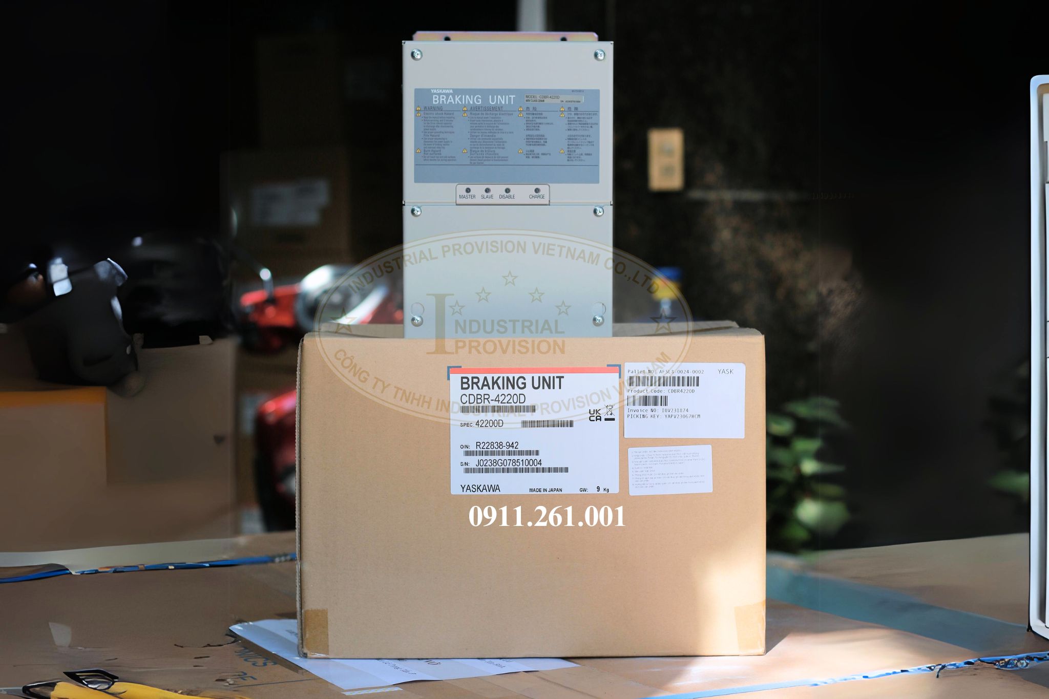 Bộ hãm thắng Braking Unit CDBR-4220D Yaskawa 25 CDBR-4220D