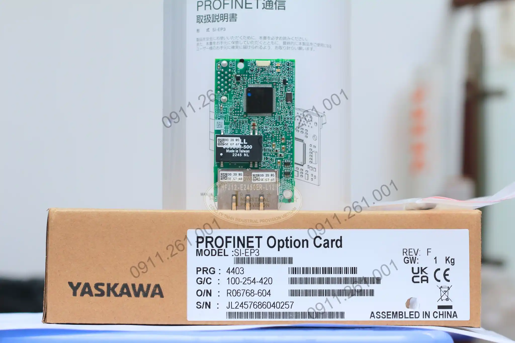 Card SI-EP3 (ETC740790-S4400) Yaskawa truyền thông Profinet 14 SI-EP3 Yaskawa